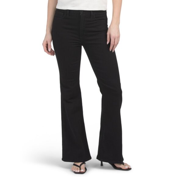 JOE'S Black High Rise Petite Flare Pants